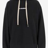FELPA IN COTONE CON LOGO J40GU0123 J20039001 JIL SANDER 