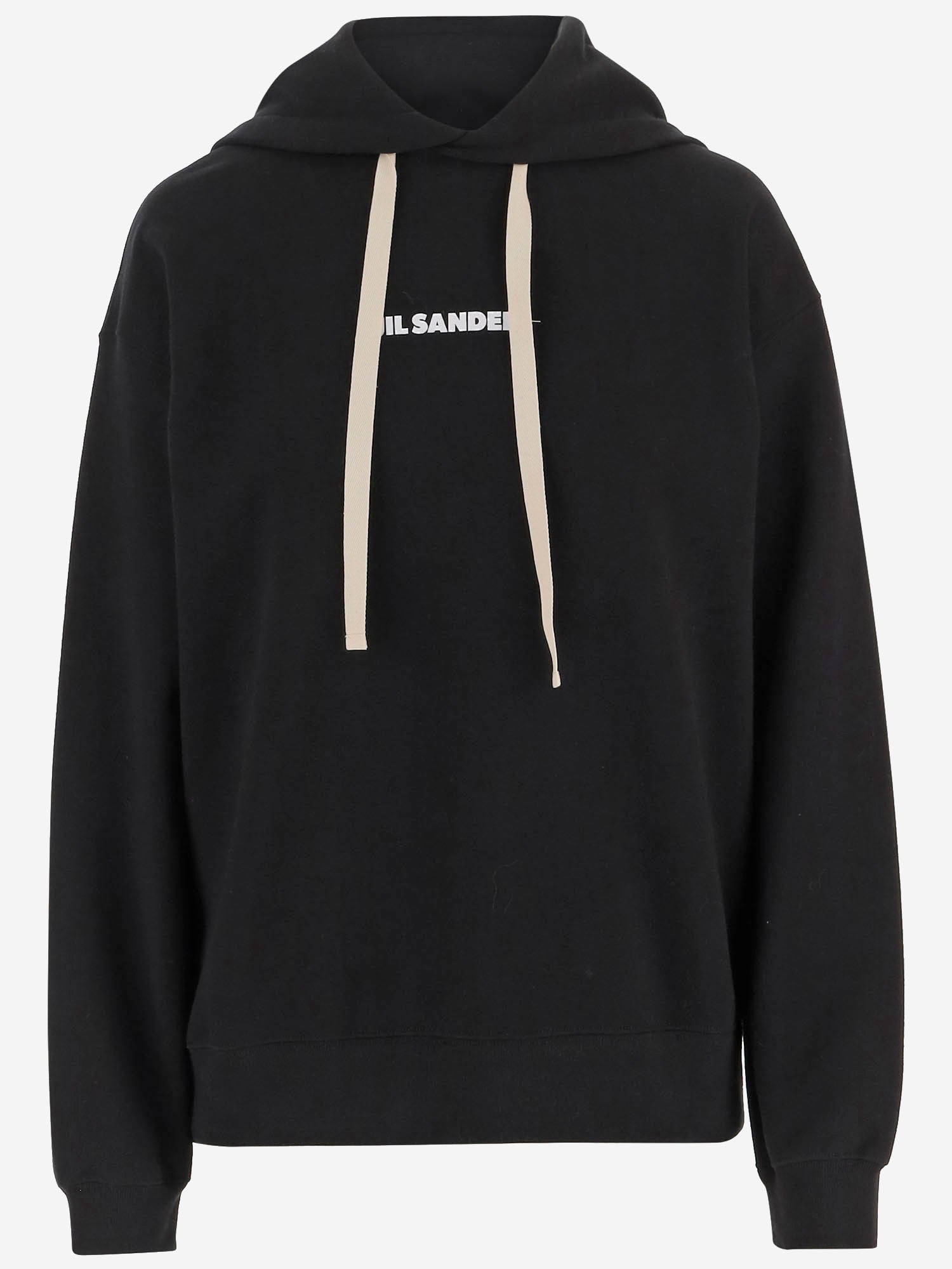 FELPA IN COTONE CON LOGO J40GU0123 J20039001 JIL SANDER 