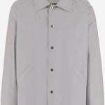 GIACCA IN COTONE CON LOGO J54BN0002 J45306058 JIL SANDER 