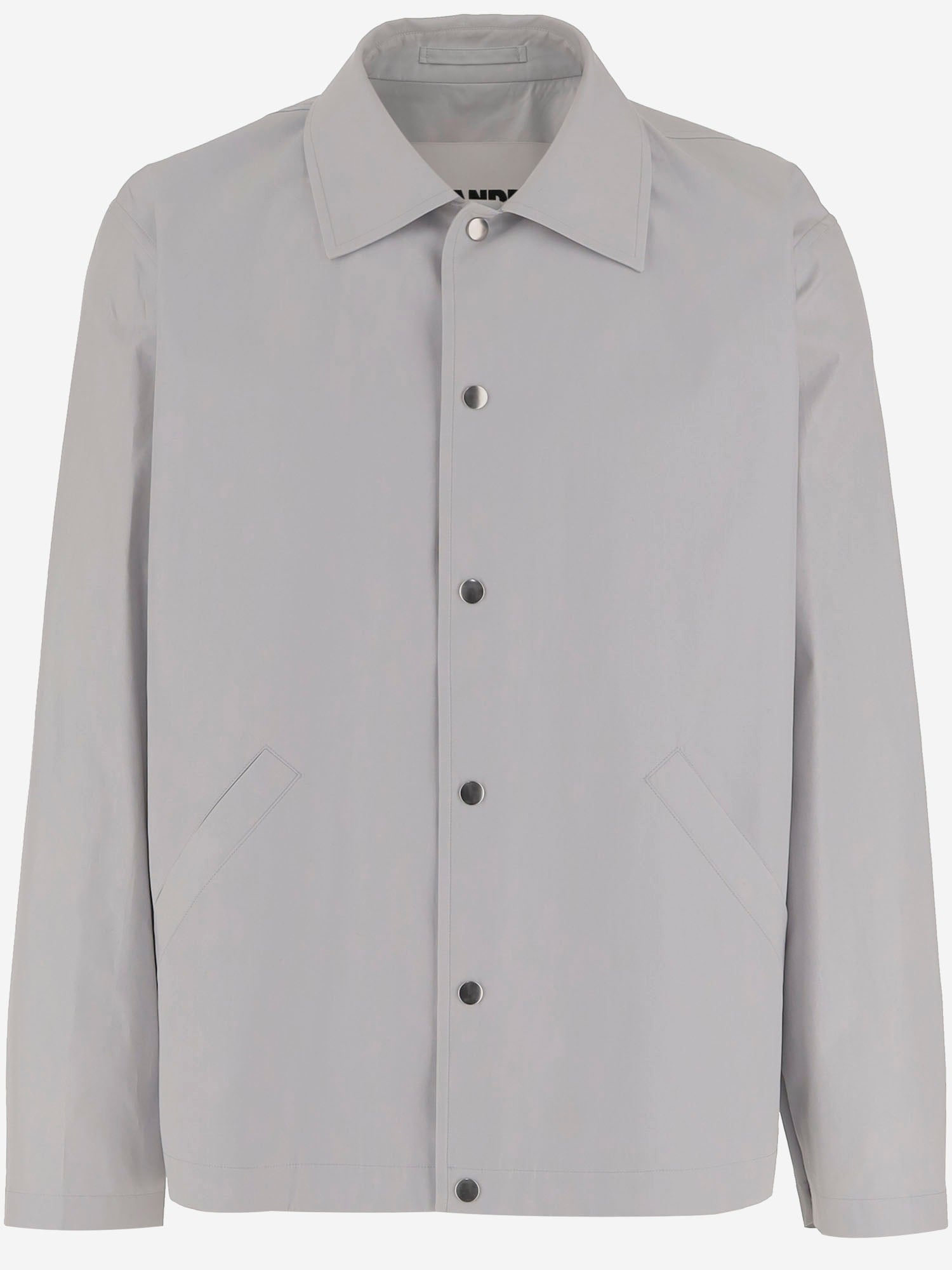 GIACCA IN COTONE CON LOGO J54BN0002 J45306058 JIL SANDER 