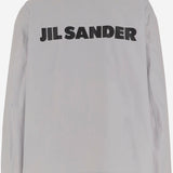 GIACCA IN COTONE CON LOGO J54BN0002 J45306058 JIL SANDER 