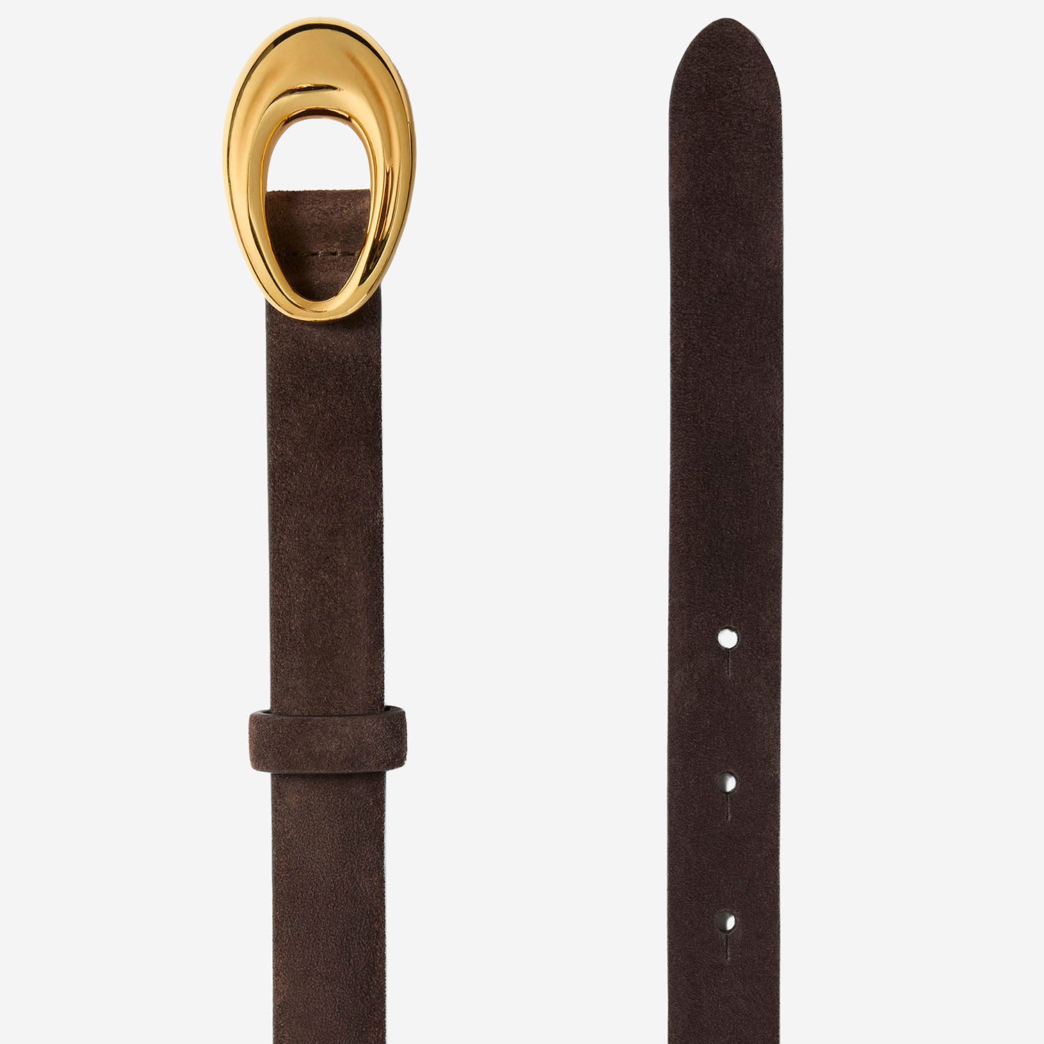 CINTURA OLIVIA IN PELLE 10088726 735 KHAITE 