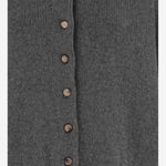 CARDIGAN IN CASHMERE CON COLLO ALTO 18046645 271 KHAITE 