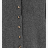 CARDIGAN IN CASHMERE CON COLLO ALTO 18046645 271 KHAITE 