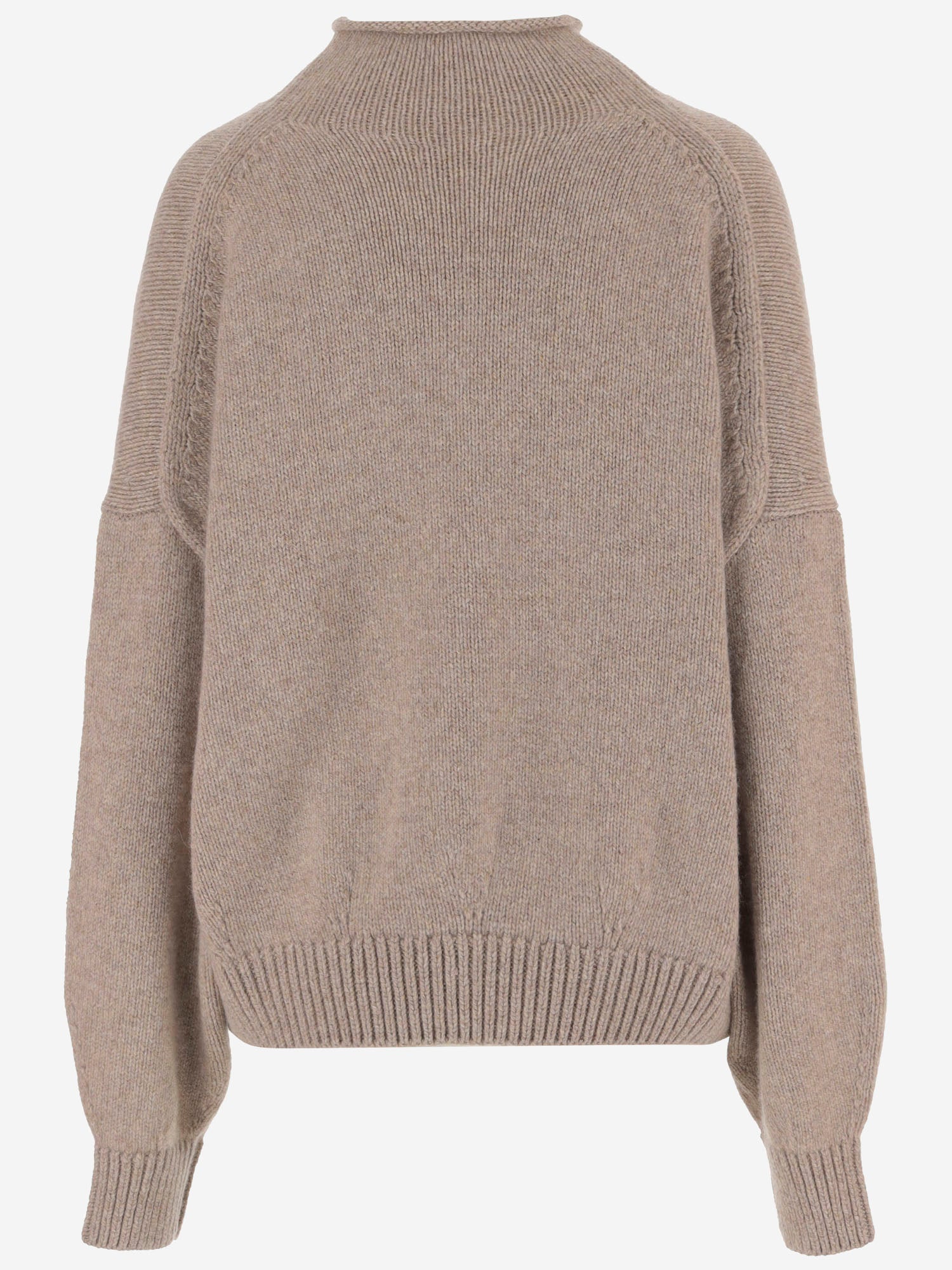 CARDIGAN IN CASHMERE CON COLLO ALTO 18046645 992 KHAITE 