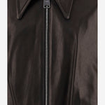 GIACCA ODINO IN PELLE 6188729 200 KHAITE 