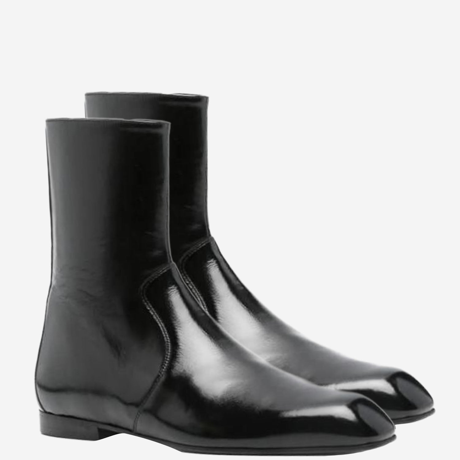 STIVALETTI COLT IN PELLE LUCIDA F1106943 200 KHAITE 