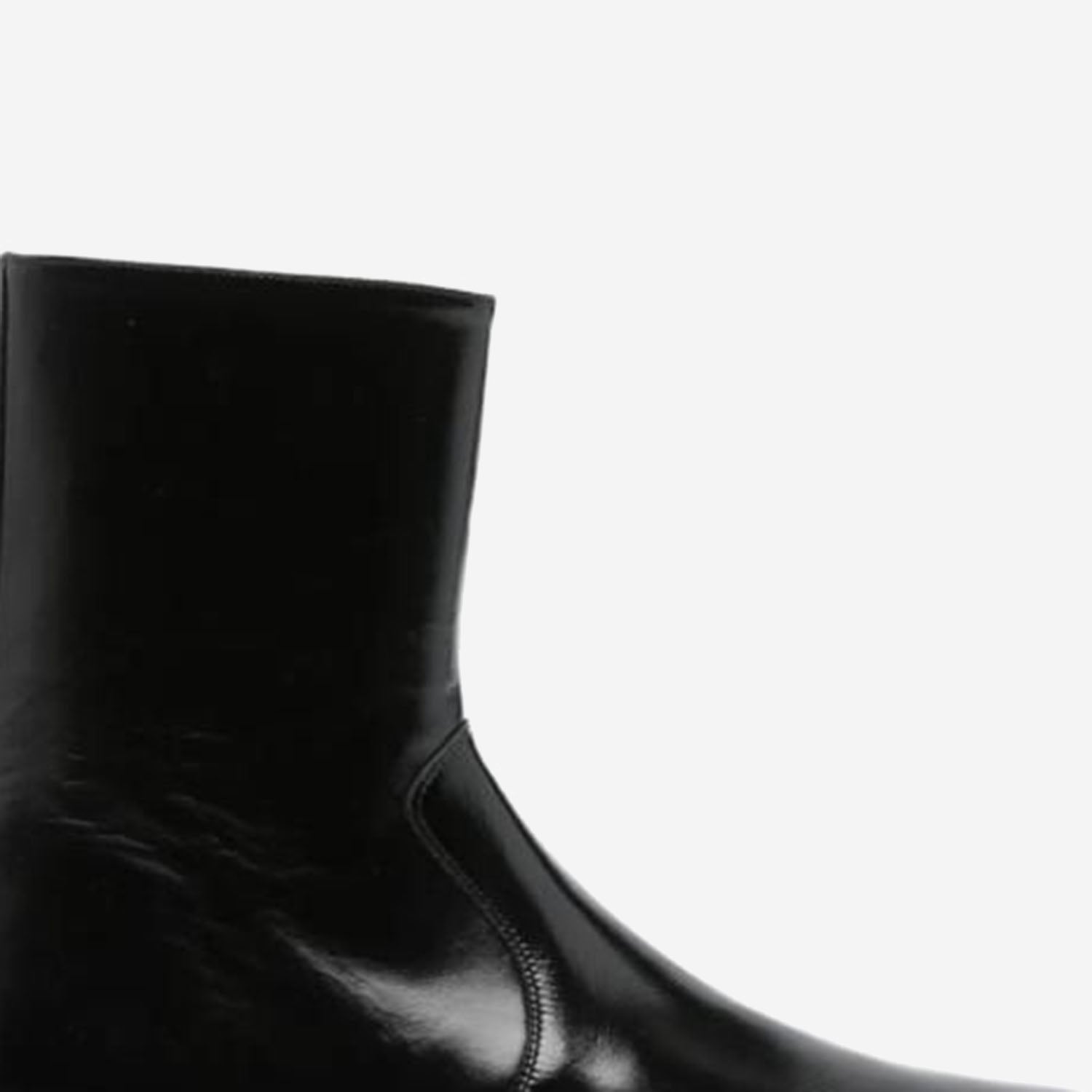 STIVALETTI COLT IN PELLE LUCIDA F1106943 200 KHAITE 