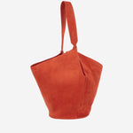 BORSA LOTUS PICCOLA IN PELLE SCAMOSCIATA H2043726 712 KHAITE 
