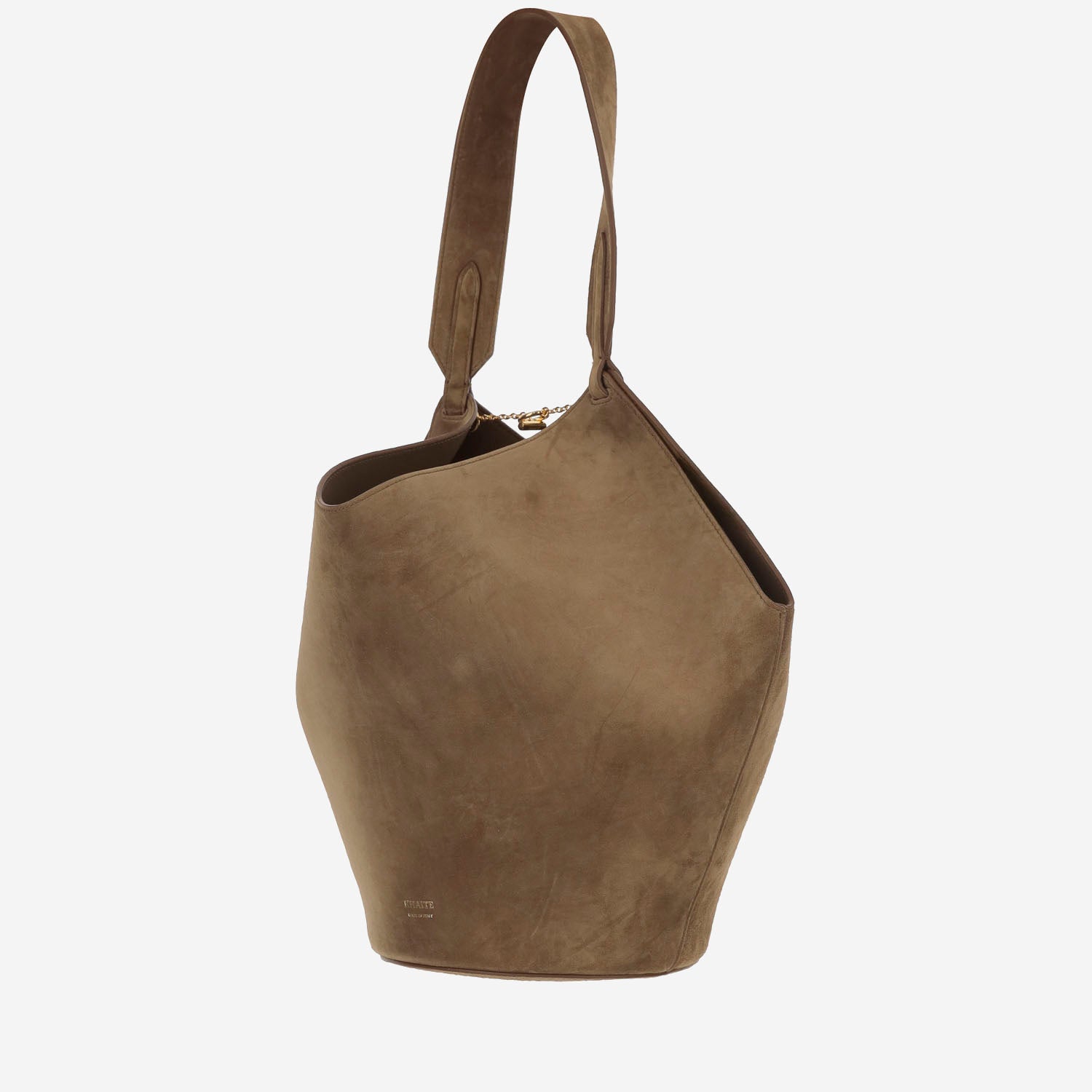 BORSA LOTUS PICCOLA IN PELLE SCAMOSCIATA H2043726 737 KHAITE 