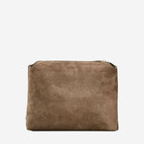 BORSA A TRACOLLA LINA IN PELLE SCAMOSCIATA H4010849 732 KHAITE 