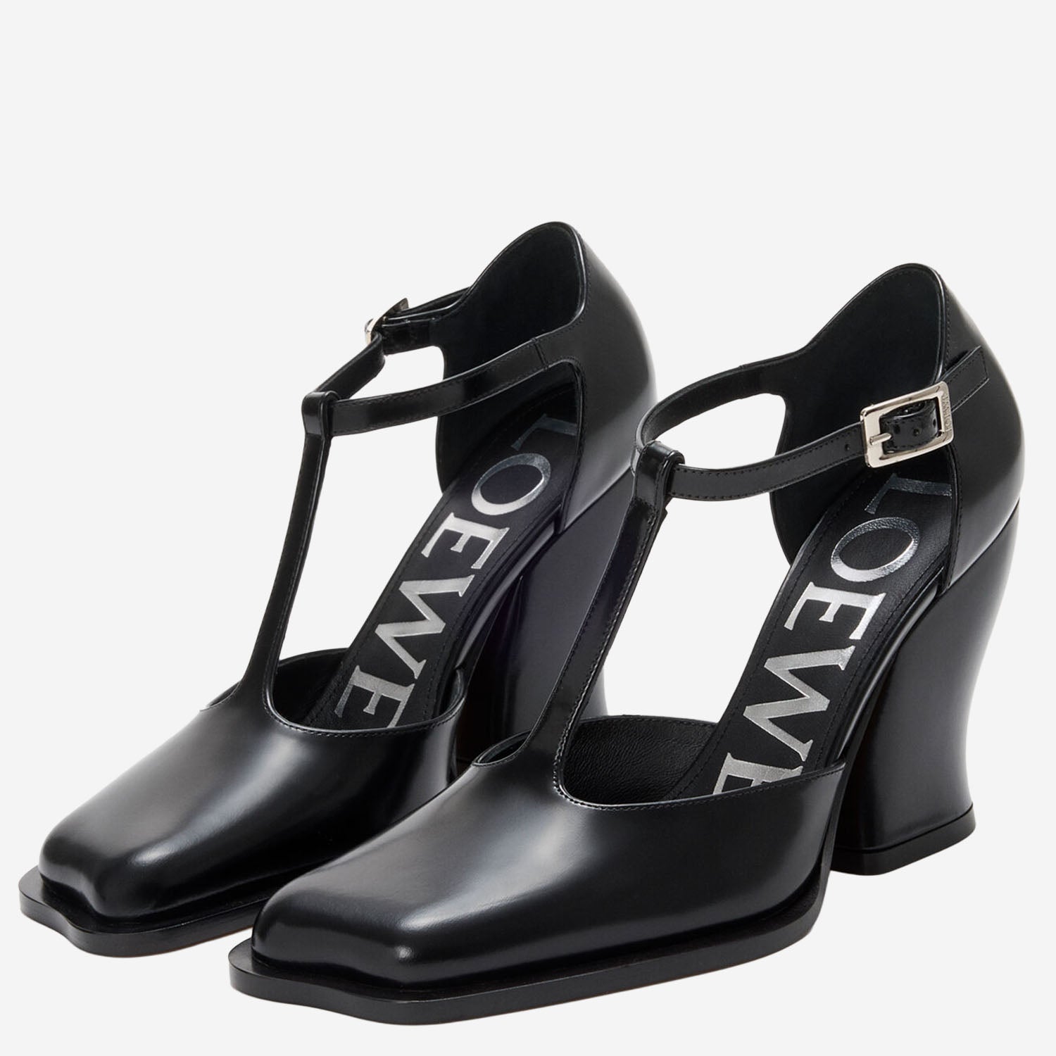 Décolleté Onda con cinturino a T in pelle LONDS01X05 1100 LOEWE 