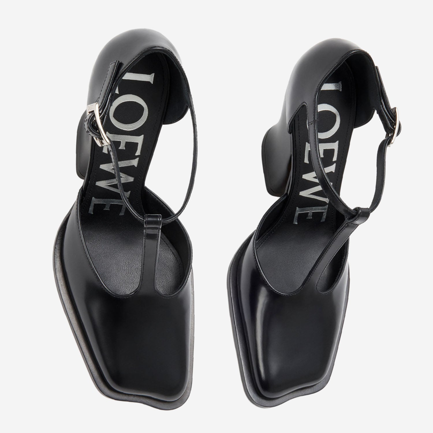 Décolleté Onda con cinturino a T in pelle LONDS01X05 1100 LOEWE 
