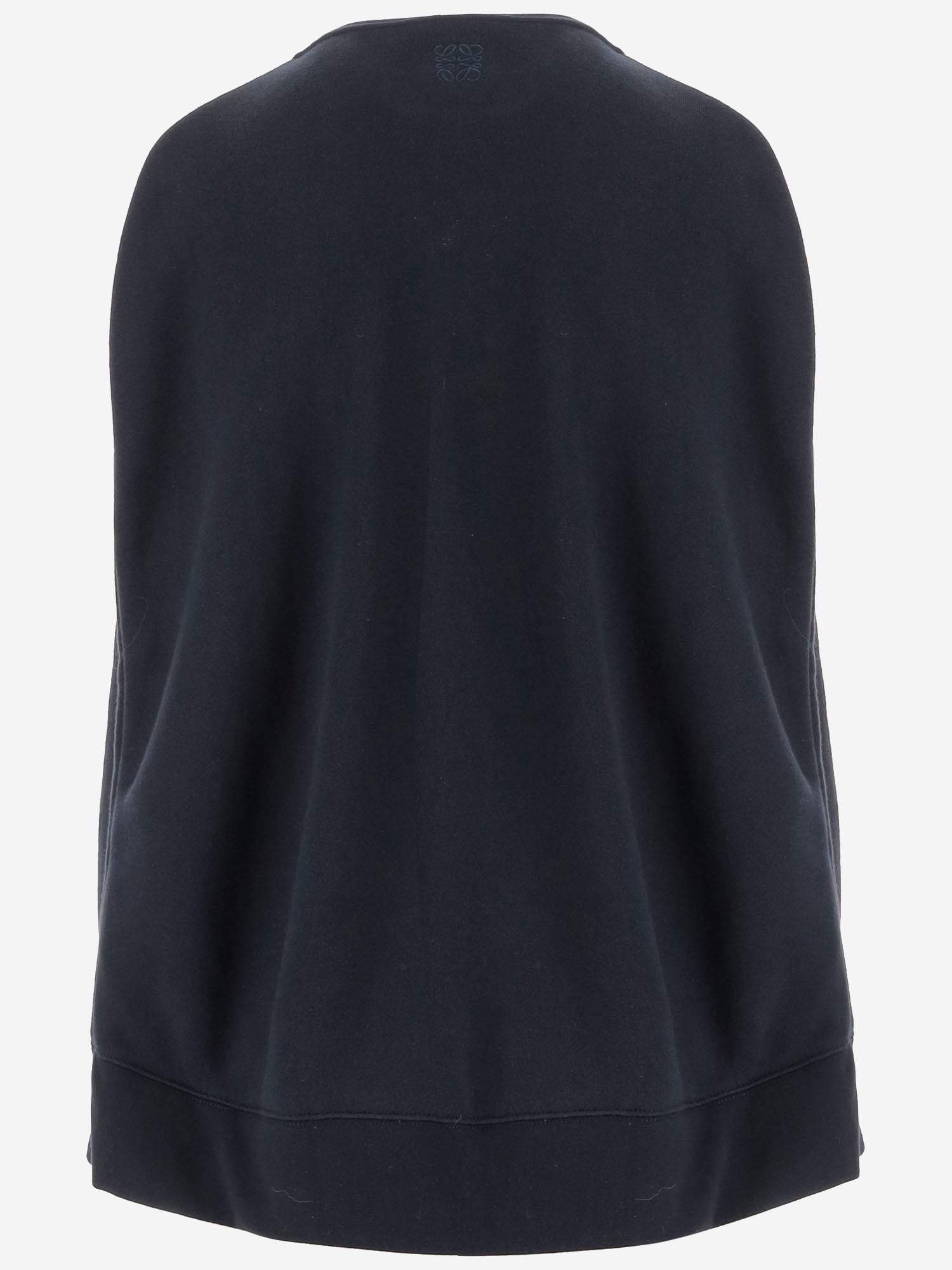 FELPA A MANTELLA IN COTONE E CASHMERE S359Y27X66 5440 LOEWE 