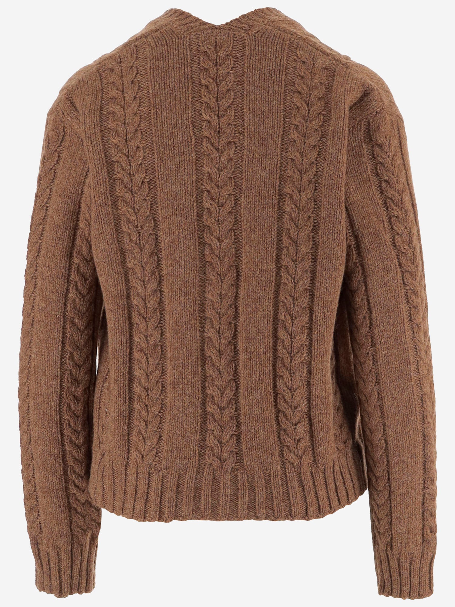 MAGLIONE TRECCIA IN LANA S540Y14KGU 3100 LOEWE 
