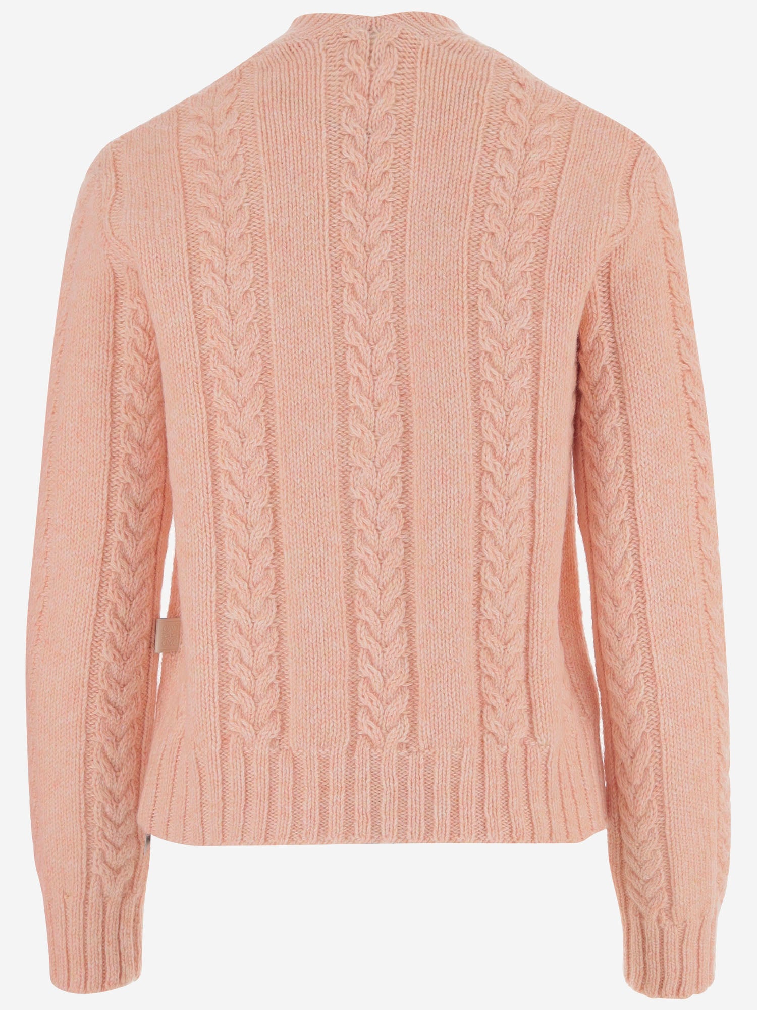 MAGLIONE TRECCIA IN MISTO LANA S540Y14KGU 7140 LOEWE 