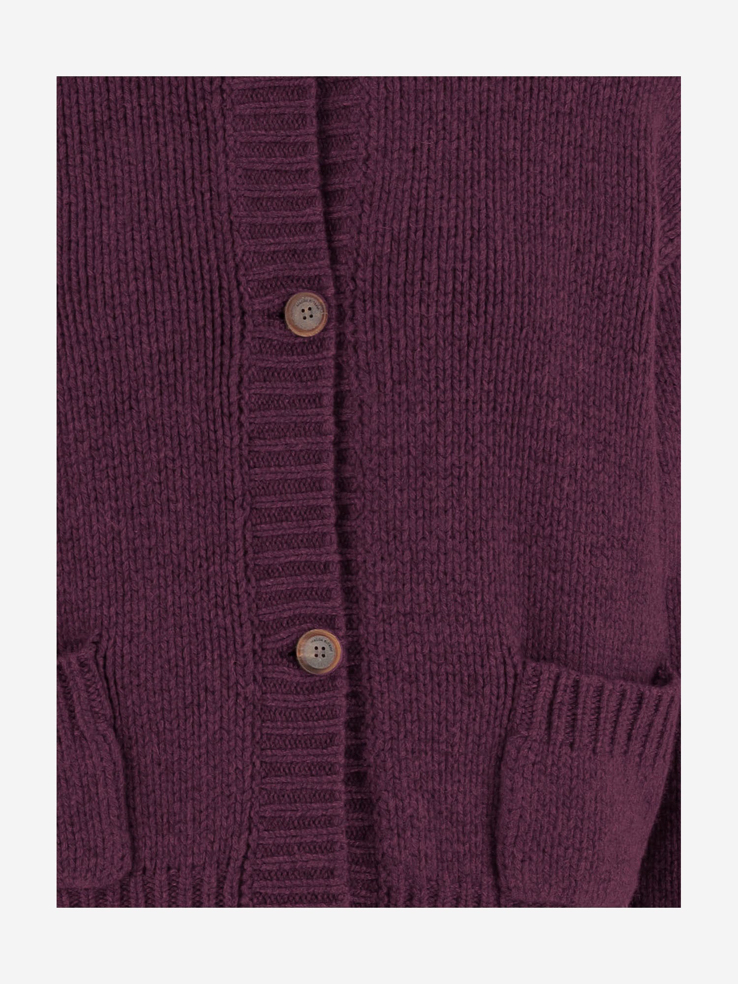 CARDIGAN IN CASHMERE 310925 BORDEAUX MAGDA BUTRYM 