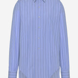 CAMICIA IN COTONE CON MOTIVO A RGHIE S29DT0006 M35625002F MAISON MARGIELA 