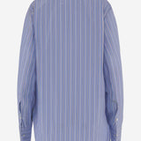 CAMICIA IN COTONE CON MOTIVO A RGHIE S29DT0006 M35625002F MAISON MARGIELA 