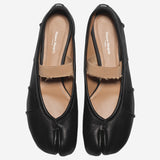 BALLERINE IN PELLE CON PUNTA TABI S39WZ0104 P6853HA334 MAISON MARGIELA 