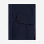 CAMICIA IN LANA CON TASCHINI E SPALLINE S50DT0059 M35524470 MAISON MARGIELA 