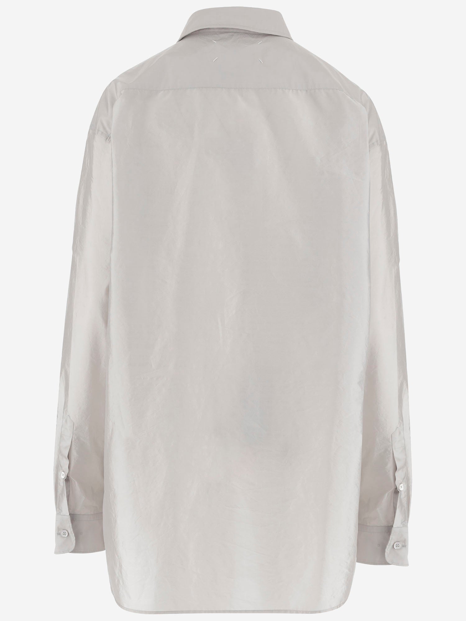 CAMICIA OVERSIZE IN TESSUTO TECNICO S51DT0025 M35350856* MAISON MARGIELA 