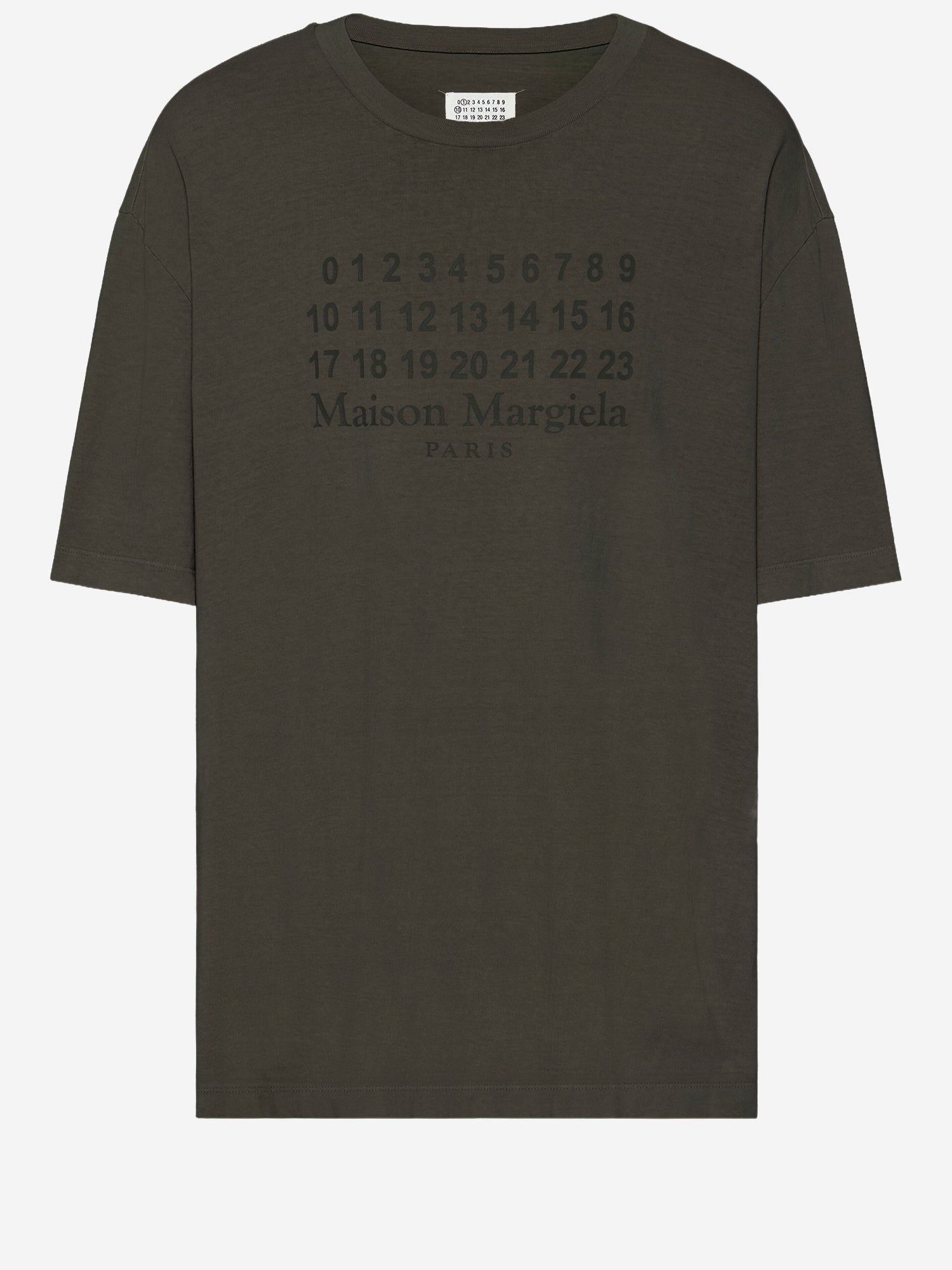 T-SHIRT IN COTONE CON STAMPA S67GC0042 S24575810 MAISON MARGIELA 