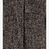 CAPPOTTO IN MISTO LANA CON MOTIVO SPIGATO ANGIO12334 003 MAX MARA 