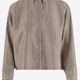 Camicia crop in  twill di seta BRAMA 002 MAX MARA 