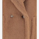 Gilet in Teddy in cammello e seta BREDA1234 001 MAX MARA 