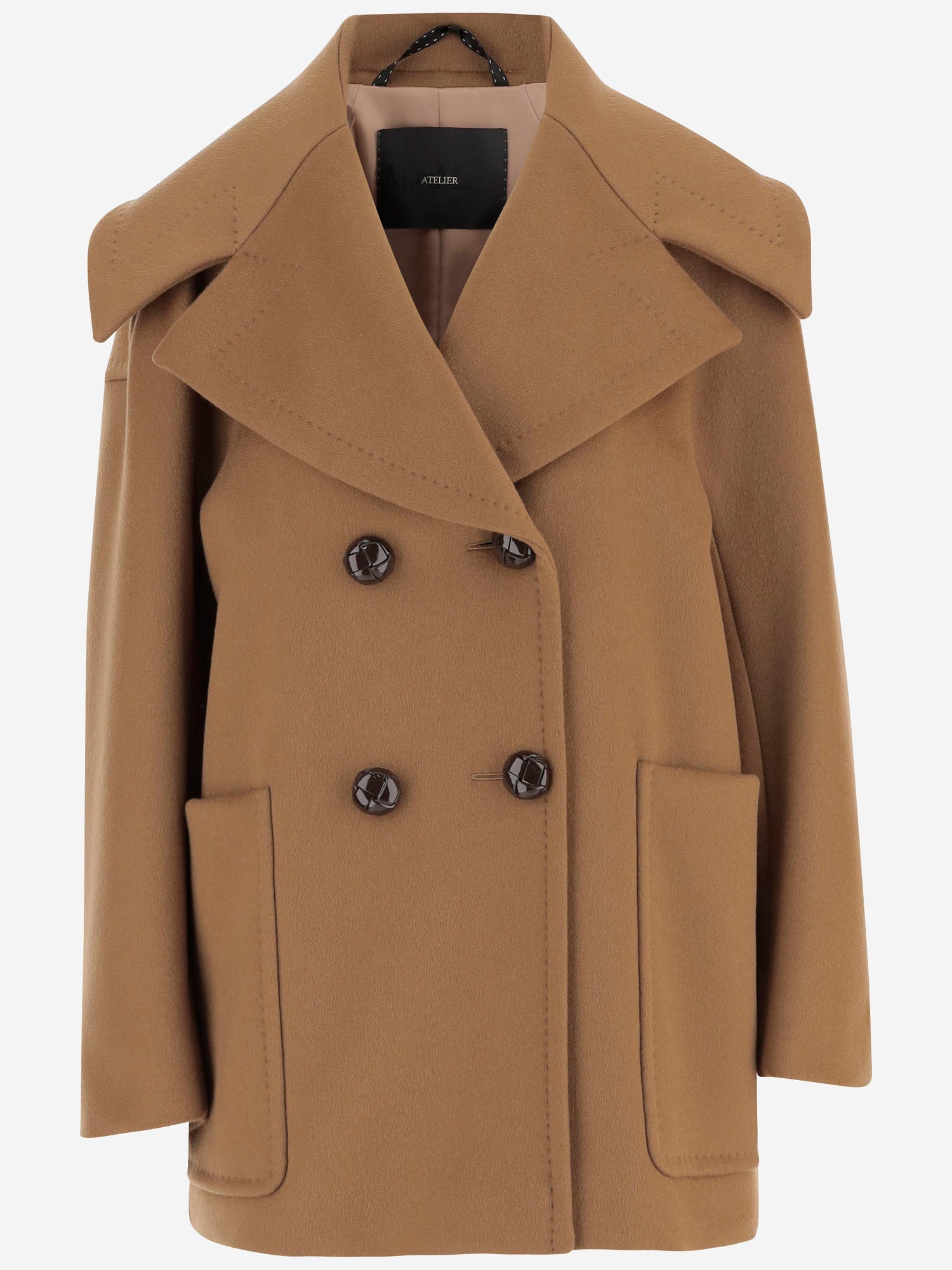 CAPPOTTO DOPPIOPETTO IN CASHMERE CON REVERS AMPI MARIO 028 MAX MARA 