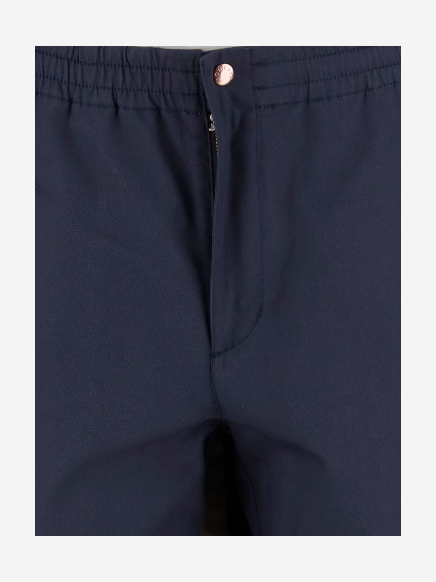 PANTALONI IN MISTO COTONE X GILGA FARM BY DONALD GLOVER 2A00001598EC 786 MONCLER 