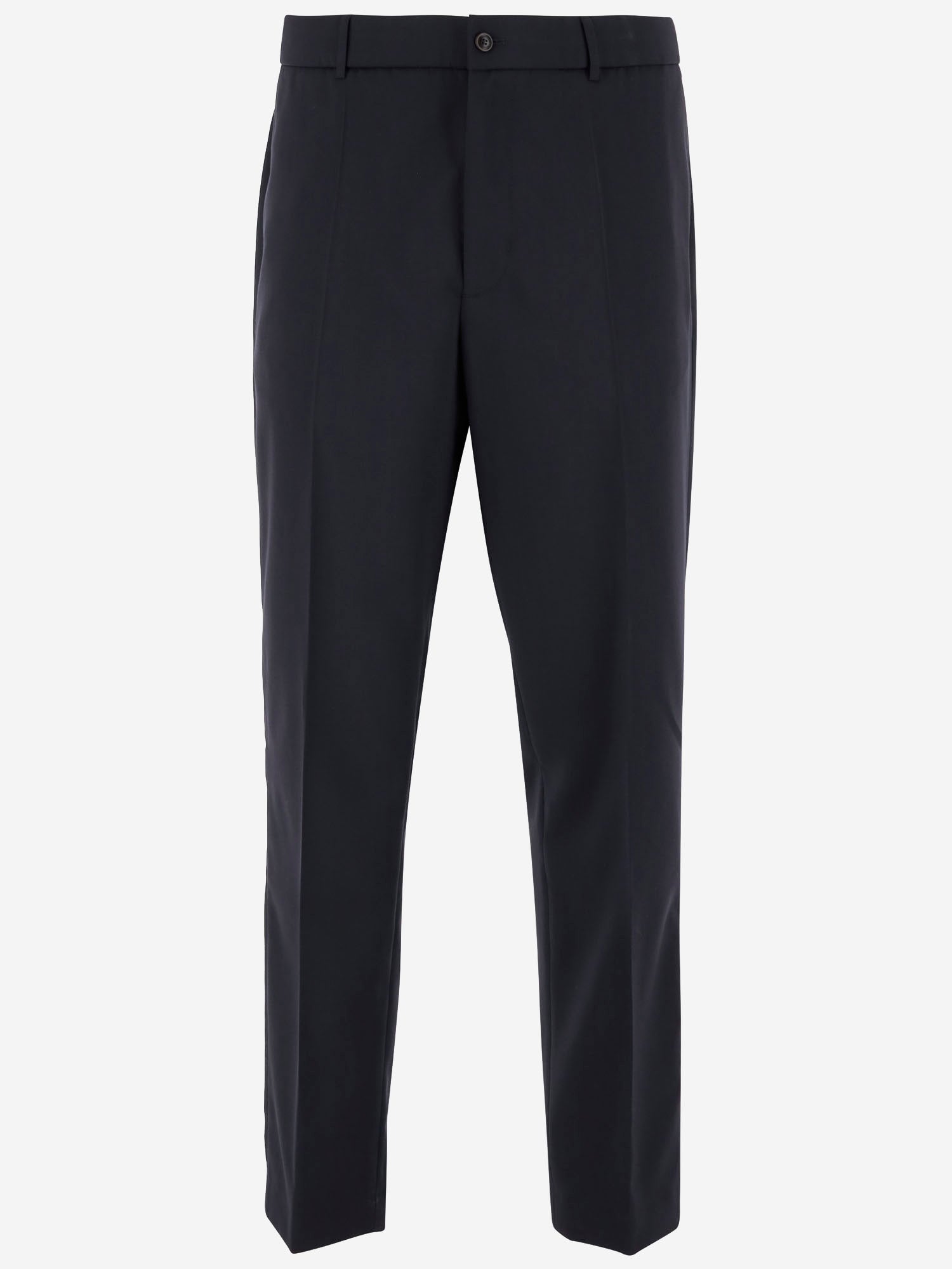 Pantaloni sartoriali in gabardine di misto lana 2A00018 597FV77D MONCLER 