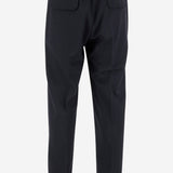 Pantaloni sartoriali in gabardine di misto lana 2A00018 597FV77D MONCLER 