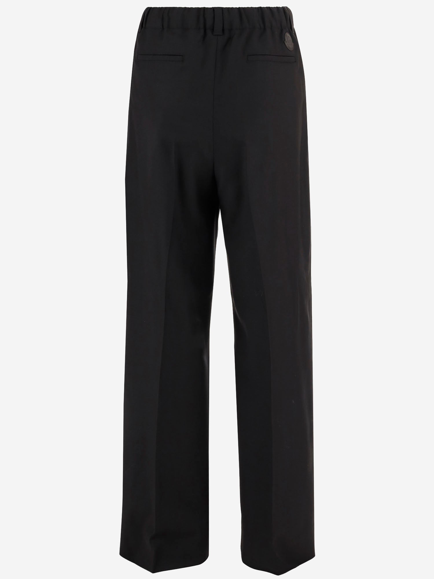 Pantaloni in gabardine di lana 2A00018598XP 999 MONCLER 
