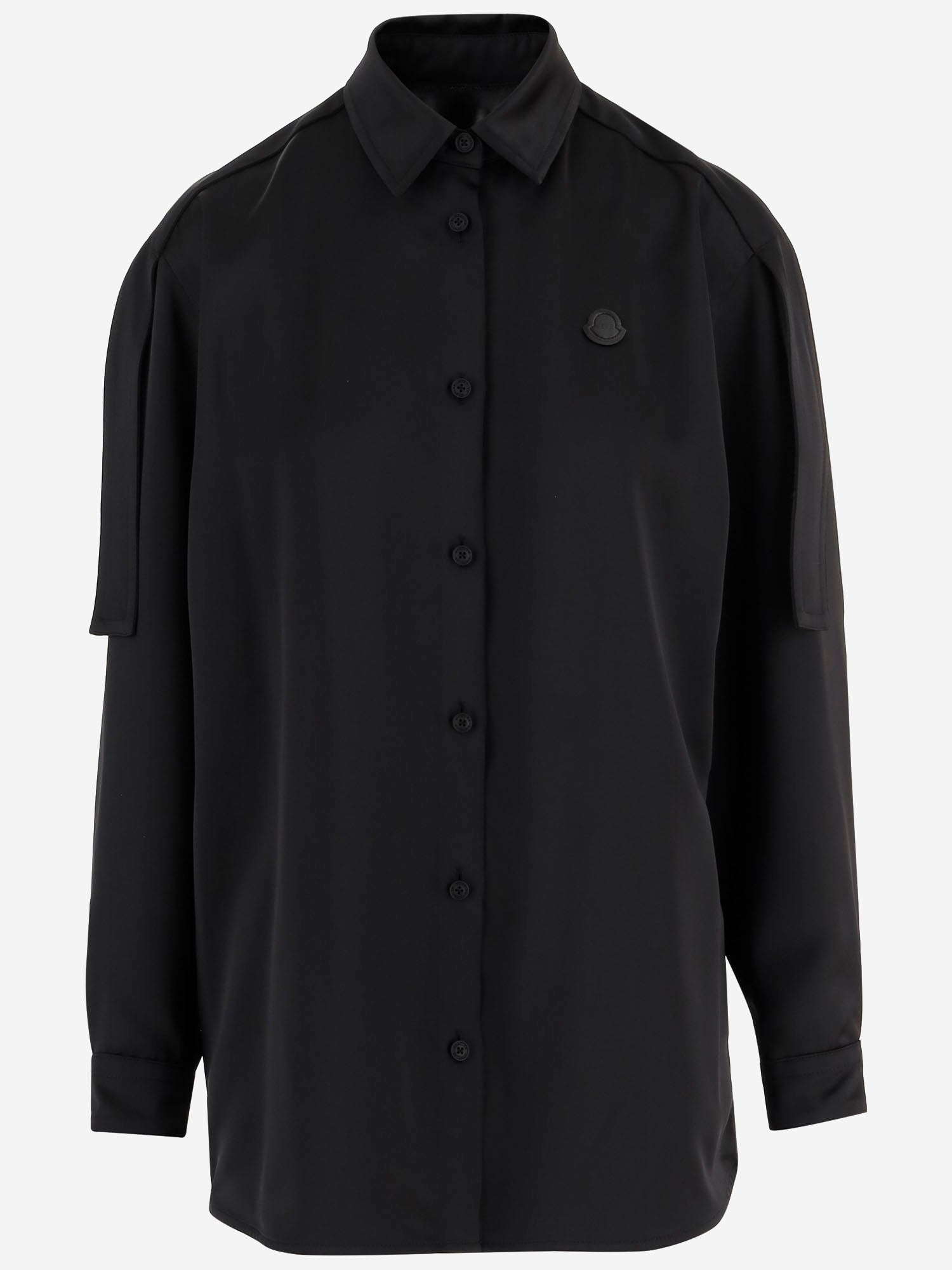 CAMICIA IN NYLON CON LOGO 2F00002M6521 999 MONCLER 