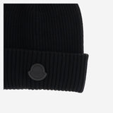 BERRETTO IN LANA CON LOGO EE 3B00002M6727 999 MONCLER 