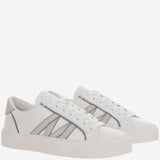 Sneakers Monaco2 in pelle e glitter 4M00070 M7232001 MONCLER 