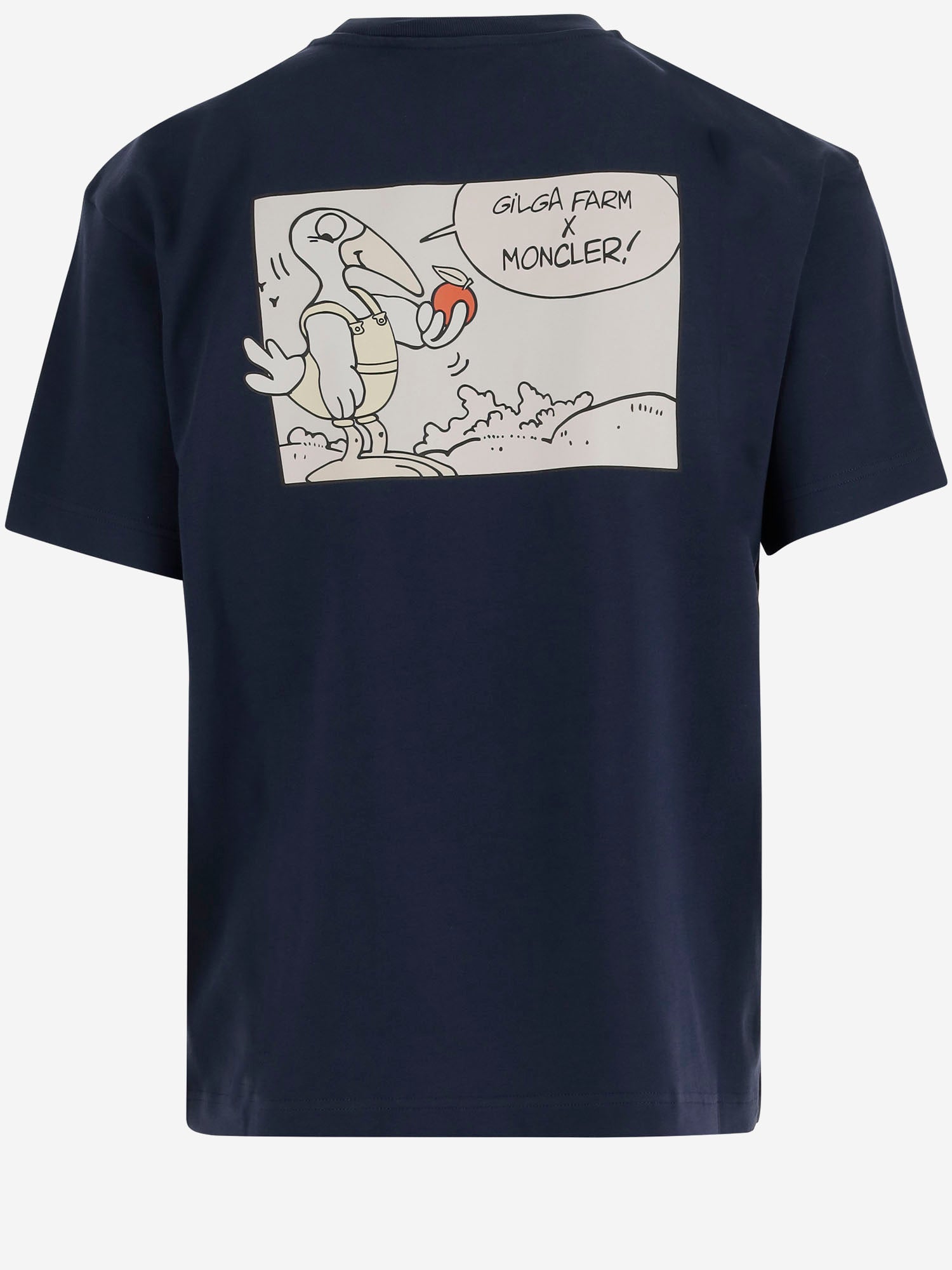 T-SHIRT IN COTONE X GILGA FARM 8C0000289AZ9 786 MONCLER 