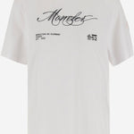 T-SHIRT IN COTONE CON LOGO 8C00012 89AUG00A MONCLER 