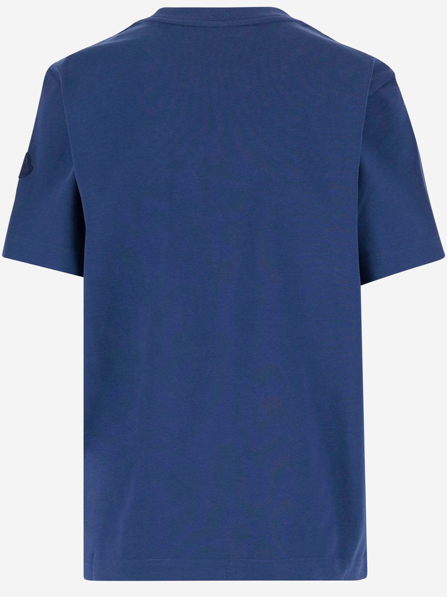 T-SHIRT IN COTONE CON LOGO 8C00012 89AUG75B MONCLER 