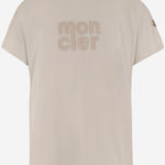 T-SHIRT IN COTONE CON LOGO TEDDY<BR/> 8C00028 89AUO036 MONCLER 