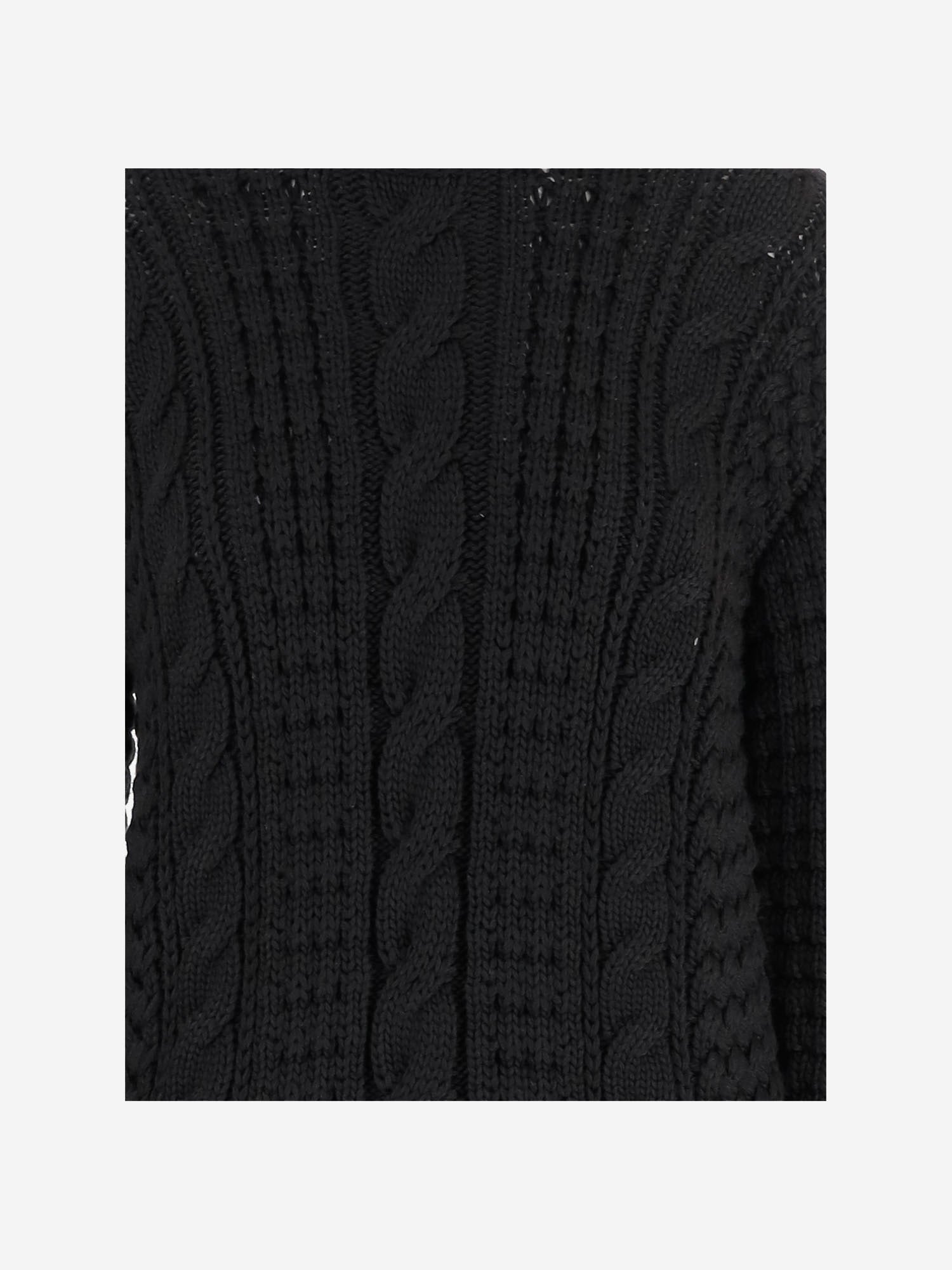 MAGLIONE IN LANA VERGINE 9F00002M6727 999 MONCLER 