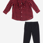 SET DUE PEZZI IN COTONE 310981202 001 POLO RALPH LAUREN KIDS 