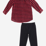 SET DUE PEZZI IN COTONE 310981202 001 POLO RALPH LAUREN KIDS 