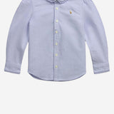 CAMICIA IN COTONE CON VOLANT 312929954 003 POLO RALPH LAUREN KIDS 