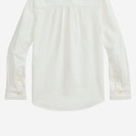 CAMICIA IN COTONE CON VOLANT 312929954 004 POLO RALPH LAUREN KIDS 
