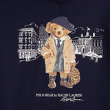 ABITO IN MISTO COTONE CON STAMPA POLO BEAR 313979036 001 POLO RALPH LAUREN KIDS 