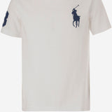 T-SHIRT BIG PONY IN COTONE CON LOGO 322832907 037 POLO RALPH LAUREN KIDS 
