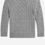 MAGLIONE A TRECCE IN LANA E CASHMERE 322877728 004 POLO RALPH LAUREN KIDS 